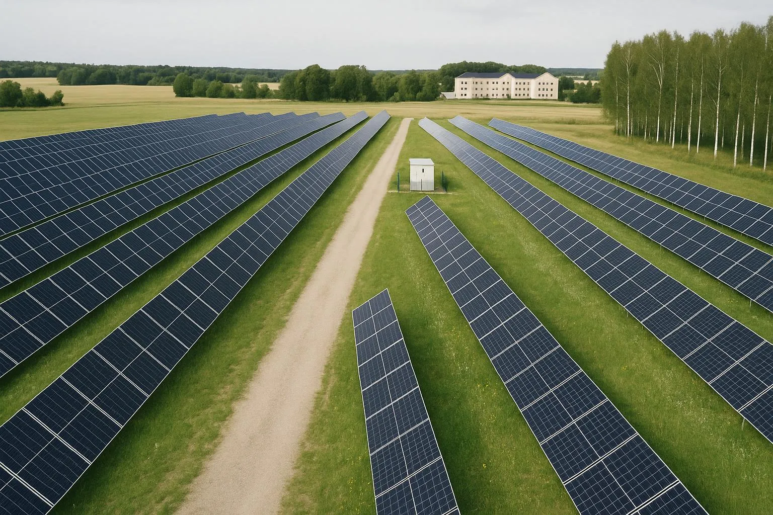 Jau atlikta investicija: saulės elektrinė